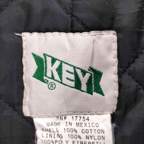 キーインペリアル Key IMPERIAL 内キルティングダック地つなぎ オーバーオール メンズ XL-SHORT