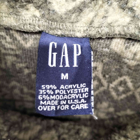 ギャップ Gap 00S カンガルーポケットボアトップス メンズ M