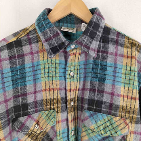 ファイブブラザー FIVE BROTHER 90S ヘビーネルシャツ メンズ JPN:L