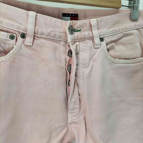 トミーヒルフィガー TOMMY HILFIGER ボタンフライカラーデニム メンズ 30/32