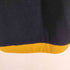 ザサカキ the Sakaki LEATHER STADIUM JUMPER Navy × Mustard メンズ JPN:L