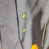 ザサカキ the Sakaki LEATHER STADIUM JUMPER Navy × Mustard メンズ JPN:L