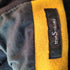 ザサカキ the Sakaki LEATHER STADIUM JUMPER Navy × Mustard メンズ JPN:L