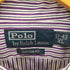 ポロバイラルフローレン Polo by RALPH LAUREN CUSTOM FIT スモールポニー刺繍ストライプシャツ メンズ import:XL