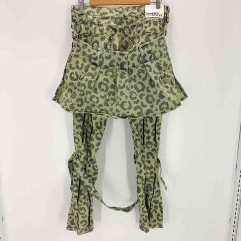 ジェレミースコット JEREMY SCOTT スカートレイヤード ボンテージパンツ メンズ