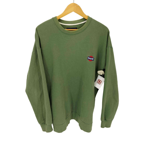 オンリーニューヨーク ONLY NY SERVICE CREWNECK MADE IN CANADA クルーネックスウェット メンズ import:XL