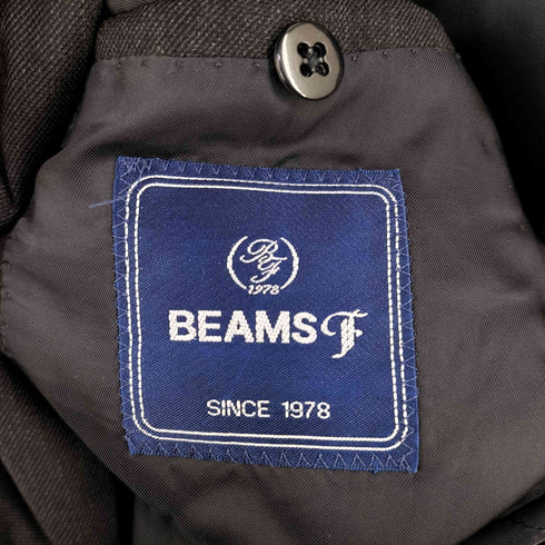 ビームスエフ BEAMS F 段返り3つボタン ウールテーラードジャケット メンズ 95