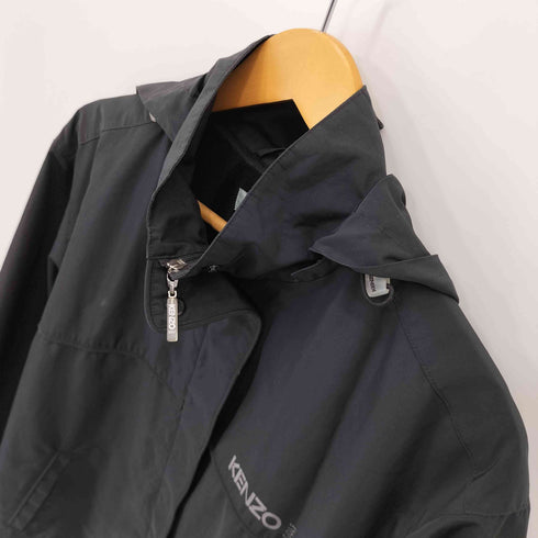 ケンゾーゴルフ KENZO GOLF 裏地メッシュ ロゴプリント マウンテンパーカー メンズ JPN:2
