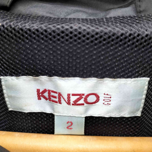 ケンゾーゴルフ KENZO GOLF 裏地メッシュ ロゴプリント マウンテンパーカー メンズ JPN:2