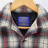 ペンドルトン PENDLETON 00S タータンチェック ウール オープンカラーシャツ メンズ JPN:M