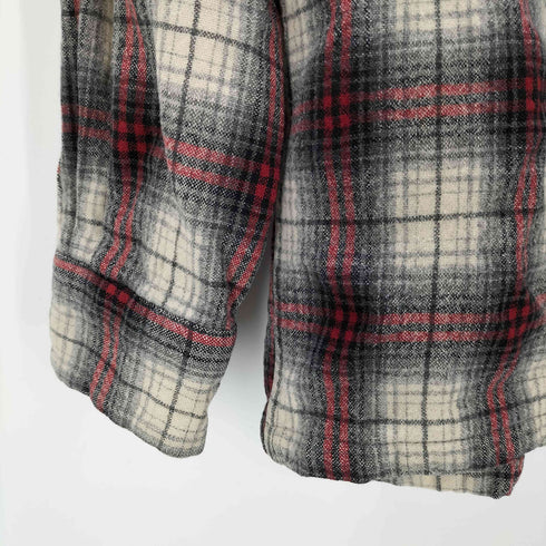 ペンドルトン PENDLETON 00S タータンチェック ウール オープンカラーシャツ メンズ JPN:M