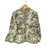 フェイデッドグローリー FADED GLORY ボタニカル柄 ノーカラージャケット レディース L