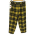 イッセイミヤケメン ISSEY MIYAKE MEN 80S ウールナイロンチェックテーパードパンツ メンズ JPN:L