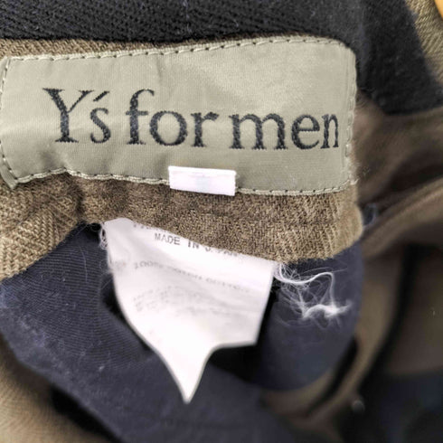 ワイズフォーメン Ys for men HBT ヘリンボーンコットンパンツ メンズ JPN:3