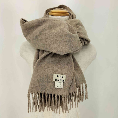 アクネストゥディオズ ACNE STUDIOS ウール大判フリンジマフラー メンズ