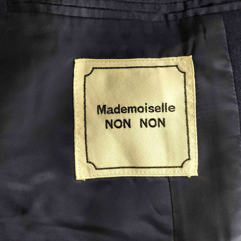 マドモアゼルノンノン mademoiselle NON NON 80~90S ウールダブルブレストテーラードジャケット メンズ