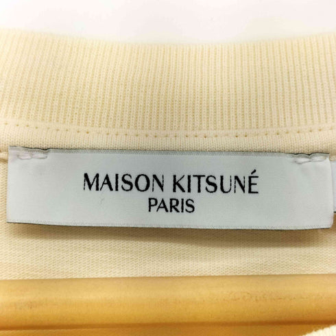 メゾンキツネ MAISON KITSUNE ロゴプリント L/S Tシャツ メンズ import:XL