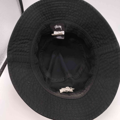 ステューシー Stussy ロゴ刺繍 バケットハット メンズ L/XL