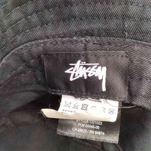 ステューシー Stussy ロゴ刺繍 バケットハット メンズ L/XL