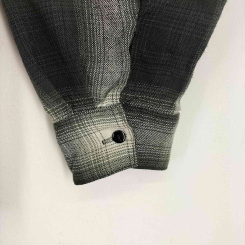 キャルトップ CALTOP MADE IN USA オンブレチェックシャツ メンズ JPN:M
