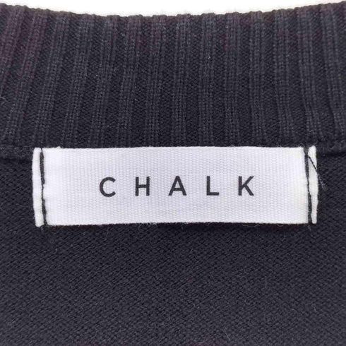 チョーク chalk Vネック ニット ベスト メンズ