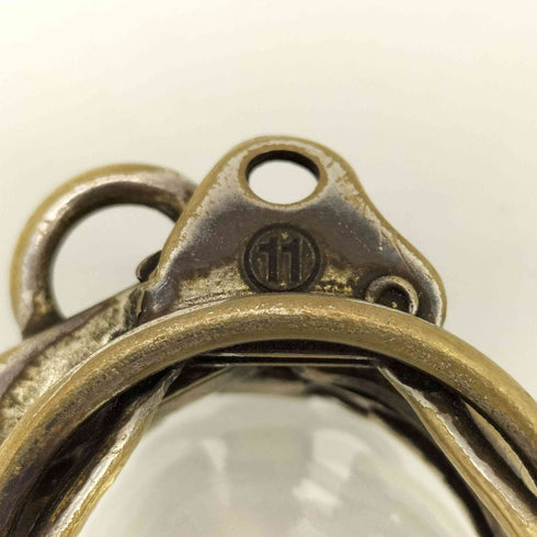 メゾンマルタンマルジェラ Maison Martin Margiela 手錠モチーフ 真鍮 4連リング メンズ 17号