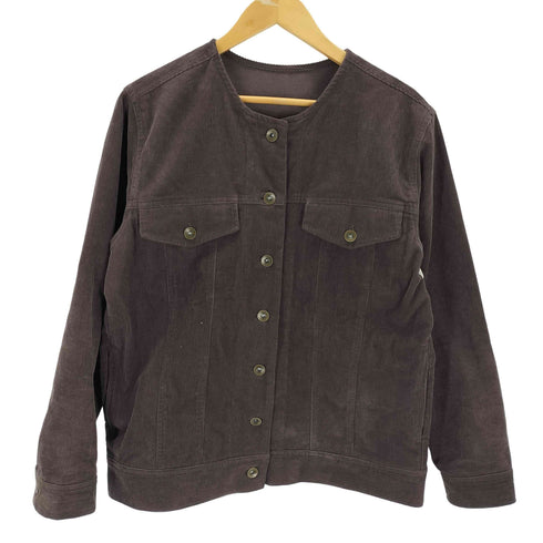 NACHU&DIARY コーデュロイノーカラー ジャケット レディース JPN:M