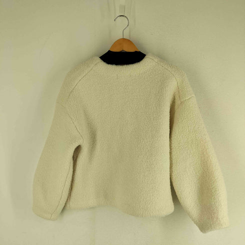 ナチュラルビューティーベーシック NATURAL BEAUTY BASIC 24aw ボアニットコーディガン レディース FREE