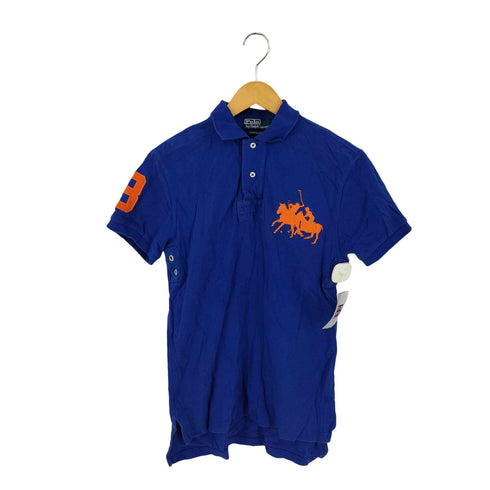 ポロラルフローレン POLO RALPH LAUREN CUSTOM FIT 鹿の子 ダブルポニー刺繍 ポロシャツ バックナンバー 3 メンズ JPN:M