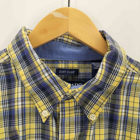 チャップス CHAPS ボタンダウンチェックシャツ メンズ JPN:L