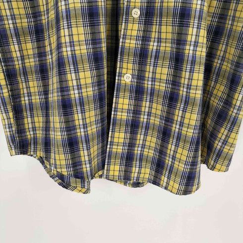 チャップス CHAPS ボタンダウンチェックシャツ メンズ JPN:L
