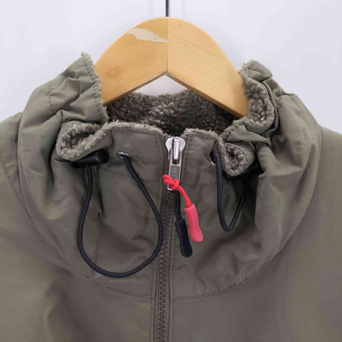 ペンフィールド Penfield USA製 裏地ボア ハーフジップナイロンプルオーバー ドローコード メンズ JPN:L