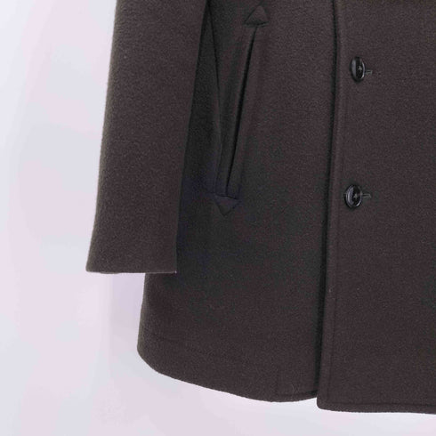 アバハウス ABAHOUSE ウール混 チェスターコート ジャケット レディース JPN:44