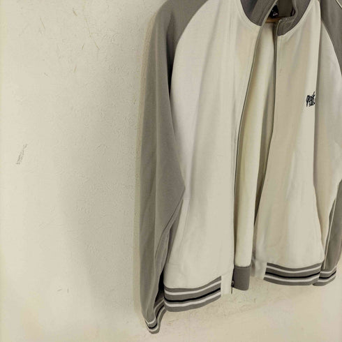 クイックシルバー Quiksilver 00S コットンポリ ロゴ刺繍 トラックジャケット Y2K メンズ JPN:L