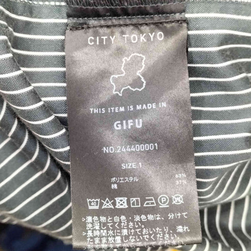 CITY TOKYO KANEMASA KNITレギュラーシャツ メンズ 1