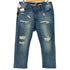ヒューマンメイド HUMAN MADE PW RELAX DENIM PANTS リラックスデニム ダメージ&リペア 加工 デニムスウェット メンズ JPN:XL