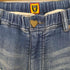 ヒューマンメイド HUMAN MADE PW RELAX DENIM PANTS リラックスデニム ダメージ&リペア 加工 デニムスウェット メンズ JPN:XL