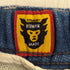 ヒューマンメイド HUMAN MADE PW RELAX DENIM PANTS リラックスデニム ダメージ&リペア 加工 デニムスウェット メンズ JPN:XL