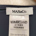 マックスアンドコー MAX & CO. フロントベルト ラップデザイン コットンワンピース レディース 40