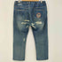 ヒューマンメイド HUMAN MADE RELAX DENIM PANTS リラックスデニム ダメージ&リペア 加工 デニムスウェット メンズ JPN:XL