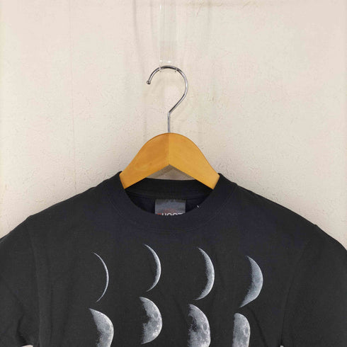 シュート SHOOT PLACEBO ムーンプリント クルーネックTシャツ レディース