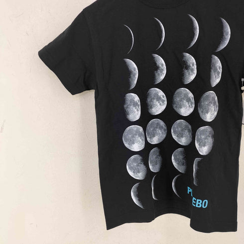 シュート SHOOT PLACEBO ムーンプリント クルーネックTシャツ レディース
