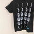 シュート SHOOT PLACEBO ムーンプリント クルーネックTシャツ レディース