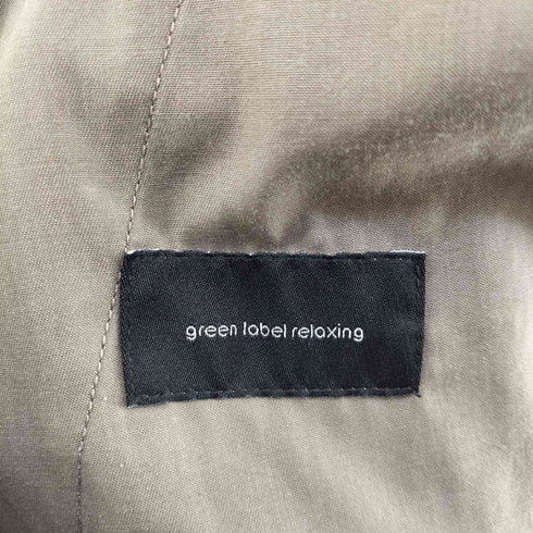 グリーンレーベルリラクシング GREEN LABEL RELAXING ノータックスラックスパンツ メンズ JPN:M