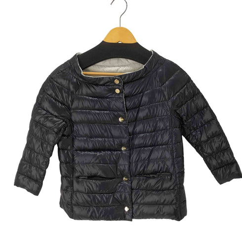 ヘルノ Herno 七分袖 リバーシブルダウンジャケット レディース JPN:38