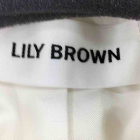 リリーブラウン Lily Brown エンブロイダリーコクーンコート レディース ONE SIZE