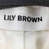 リリーブラウン Lily Brown エンブロイダリーコクーンコート レディース ONE SIZE