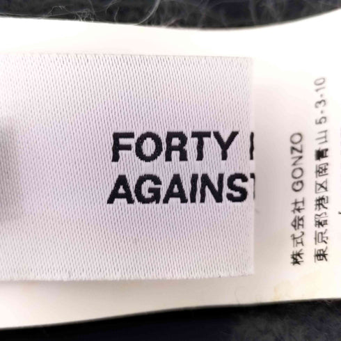 フォーティーパーセントアゲインストライツ FORTY PERCENTS AGAINST RIGHTS USA製 アクリル ビーニー メンズ FREE