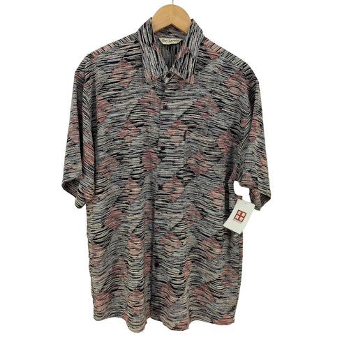 ギラロッシュ Guy Laroche 片ポケ 総柄シャツ メンズ