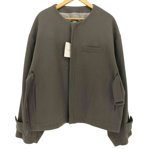 シュタイン stein 20AW NO COLLAR BELTED JACKET メンズ JPN:M